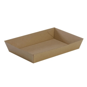 BROWN Boat Tray - Small - 152mm x 95mm x 40mm | Qty: 200 Units