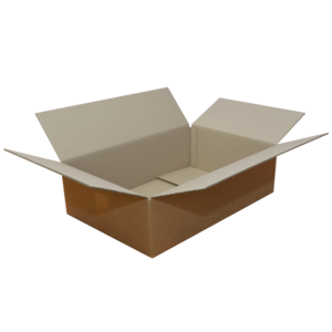 BROWN Single-Wall Lay Flat Cardboard Carton - 6-12 Wine Bottle' Box - 500mm x 330mm x 170mm | Qty: 10 Cartons