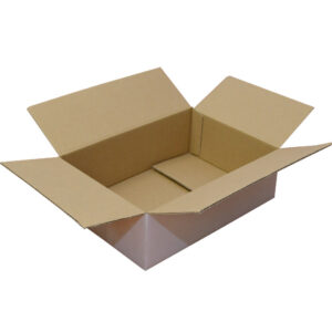 WHITE Single-Wall Cardboard Carton - 320mm x 220mm x 100mm | Qty: 25 Cartons