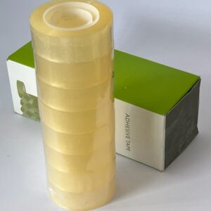 CLEAR Tuffex Stationary Tape - 18mm x 66m - 25mm Core