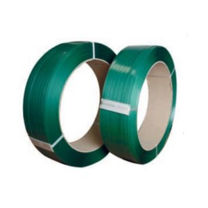 GREEN PET Strapping - Embossed - 15.5mm x 0.9mm x 1,000m - 6,000N-6,300N - 406mm Core