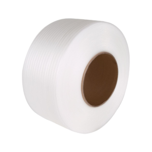 CLEAR Polypropylene(PP) Strapping for Fully Automated Strapping Machine - 12mm x 0.65mm x 3,000m - 200mm Core