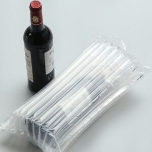 30mm Single Bottle Wine Bag - Bubble Protective Packaging - Lid Pack - 240mm x 420mm - 70um | Qty: 500 Bags
