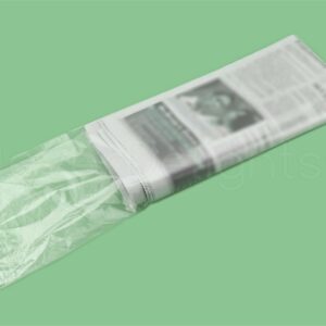 CLEAR Newspaper Plastic Bags - 150mm x 500mm - 15um | Qty: 6,000 Bags