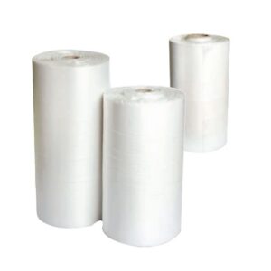 CLEAR Poly Film Builders Film Concrete Underlay - LDPE Material - 2m(1m Centrefold) x 50m - 100um
