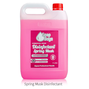 Washroom & Ensuite Disinfectant Spring Musk - 5 Litre Drum