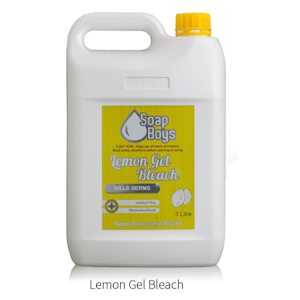 Lemon Gel Bleach (Chlorinated Product) - 5 Litre Drum