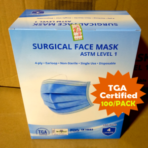Disposable Surgical Face Mask | Qty: 100 Units