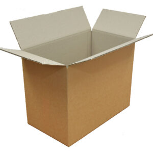 BROWN Single-Wall Cardboard Carton - 420mm x 240mm x 320mm | Qty: 25 Cartons