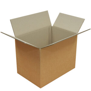 BROWN Single-Wall Cardboard Carton - 320mm x 220mm x 235mm | Qty: 25 Cartons