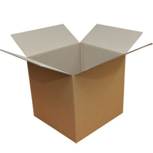 BROWN Single-Wall Cardboard Carton - 380mm x 360mm x 350mm | Qty: 25 Cartons