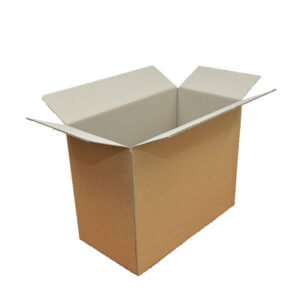 BROWN Single-Wall Cardboard Carton - 460mm x 240mm x 350mm | Qty: 25 Cartons