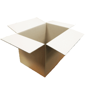 BROWN Single-Wall Cardboard Carton - 440mm x 320mm x 280mm | Qty: 25 Cartons