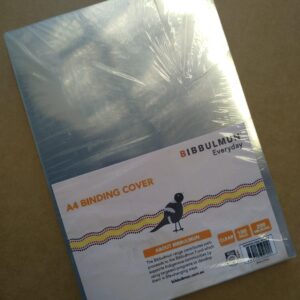 A4 Clear Binding Covers - 200um - 100 Units/Pack