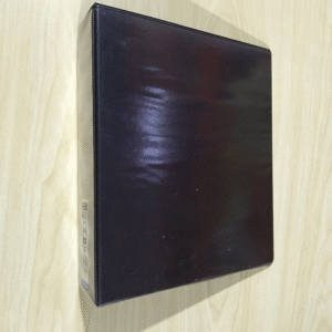 BLACK Beautone A4 Lever Arch Insert Binder - 50mm 4D Ring Spine - 400 Sheets of 80gsm Capacity