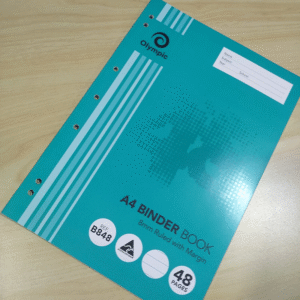 Binder 48 Page Book - 8mm Ruled Pages