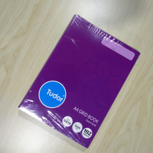 A4 Grid Binder 192 Page Book - 5mm Grid Pages