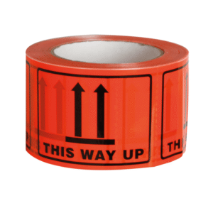 THIS WAY UP Printed Perforated Label Tape - 72mm x 100mm