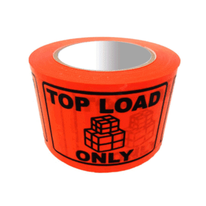 TOP LOAD ONLY Printed Perforated Label Tape - 72mm x 100mm