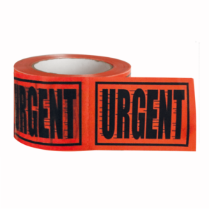 URGENT Printed Perforated Label Tape - 72mm x 100mm