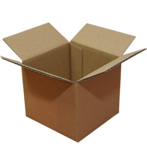 BROWN Single-Wall Cardboard Carton - 180mm x 180mm x 105mm | Qty: 100 Cartons