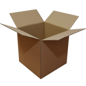 BROWN Single-Wall Cardboard Carton - 200mm x 200mm x 200mm | Qty: 25 Cartons