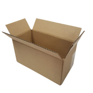 BROWN Single-Wall Cardboard Carton - 220mm x 160mm x 120mm | Qty: 25 Cartons