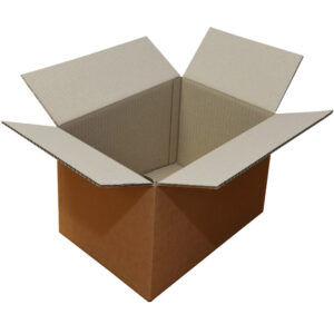 BROWN Single-Wall Cardboard Carton - 320mm x 220mm x 165mm | Qty: 25 Cartons