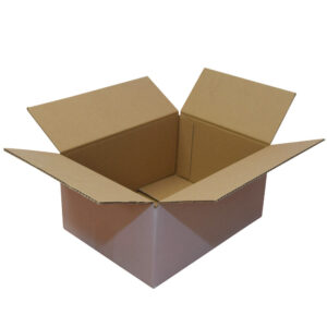 WHITE Single-Wall Cardboard Carton - 320mm x 240mm x 160mm | Qty: 25 Cartons