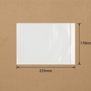 CLEAR Plain Self Adhesive Packaging Envelopes (Doculopes) with Tape Seal - 170mm x 235mm | Qty: 1,000 Units