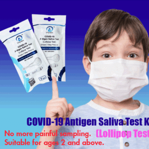 Covid-19 Rapid Test Kit Antigen Saliva Test Kit - 1 Test/Bag