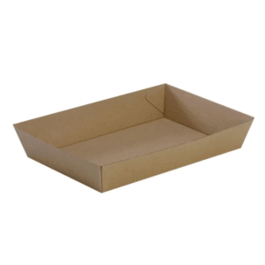BROWN Tray - Large - 237mm x 150mm x 50mm | Qty: 200 Units