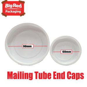 60mm End Caps for Mailing Tube | Qty: 50 End Caps