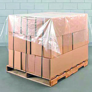 CLEAR Pallet Top Sheet Perforated Roll - 1,680mm x 1,680mm - 20um | Qty: 250 Sheets