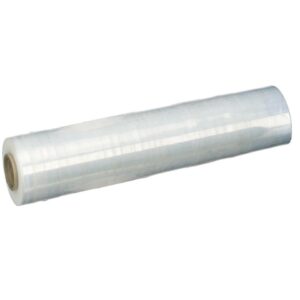 CLEAR Blown Hand Held Stretch Film Roll - 500mm - 25um | Qty: 4 Rolls