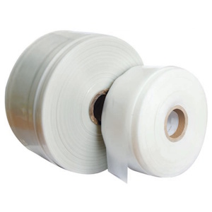 CLEAR Lay Flat Poly Tubing - 250/75 - 250mm - 75um