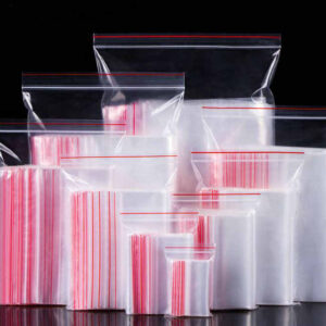 CLEAR Press Seal Bags (Zip Lock Bags) - 150mm x 230mm - 75um | Qty: 1,000 Bags