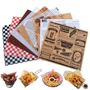 WHITE News Printed Seafood Paper Sheets - 610mm x 810mm - 45gsm | Qty: 500 Sheets