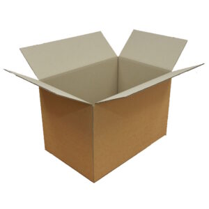 BROWN Single-Wall Cardboard Carton - 410mm x 280mm x 270mm | Qty: 25 Cartons