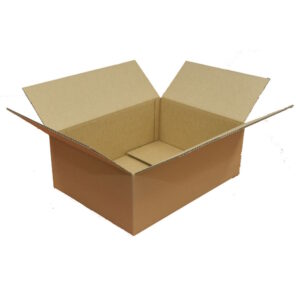 BROWN Single-Wall Cardboard Carton - 440mm x 320mm x 150mm | Qty: 25 Cartons