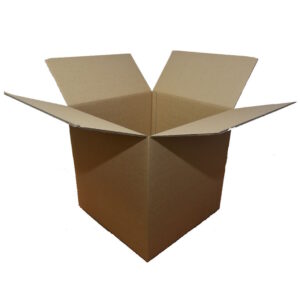 BROWN Double-Wall Cardboard Carton - 500mm x 500mm x 500mm | Qty: 15 Cartons