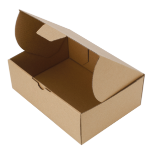 BROWN Single-Wall Die-Cut Cardboard Carton - 310mm x 225mm x 102mm | Qty: 25 Cartons