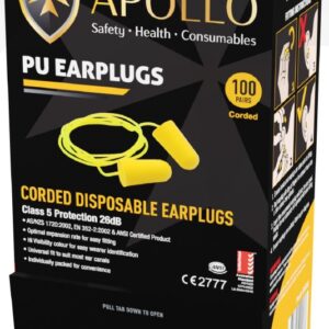 EarPlugs Corded | Qty: 100 Units